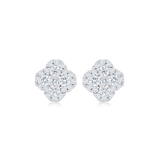 CLOVER STUDS, MEDIUM