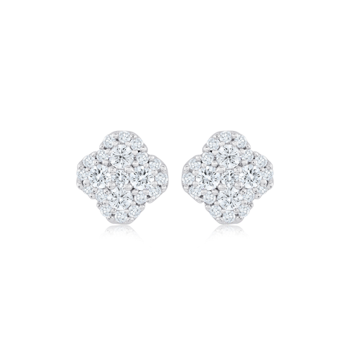 CLOVER STUDS, MEDIUM