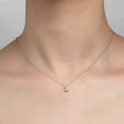 LETTER L PENDANT NECKLACE