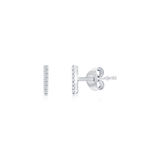 VERTICAL DIAMOND STUDS, MINI