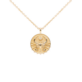 ZODIAC MEDALLION NECKLACE