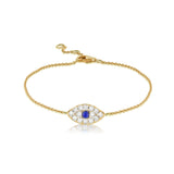 SAPPHIRE EYE NAZAR BRACELET