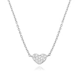 MINI DIAMOND HEART NECKLACE