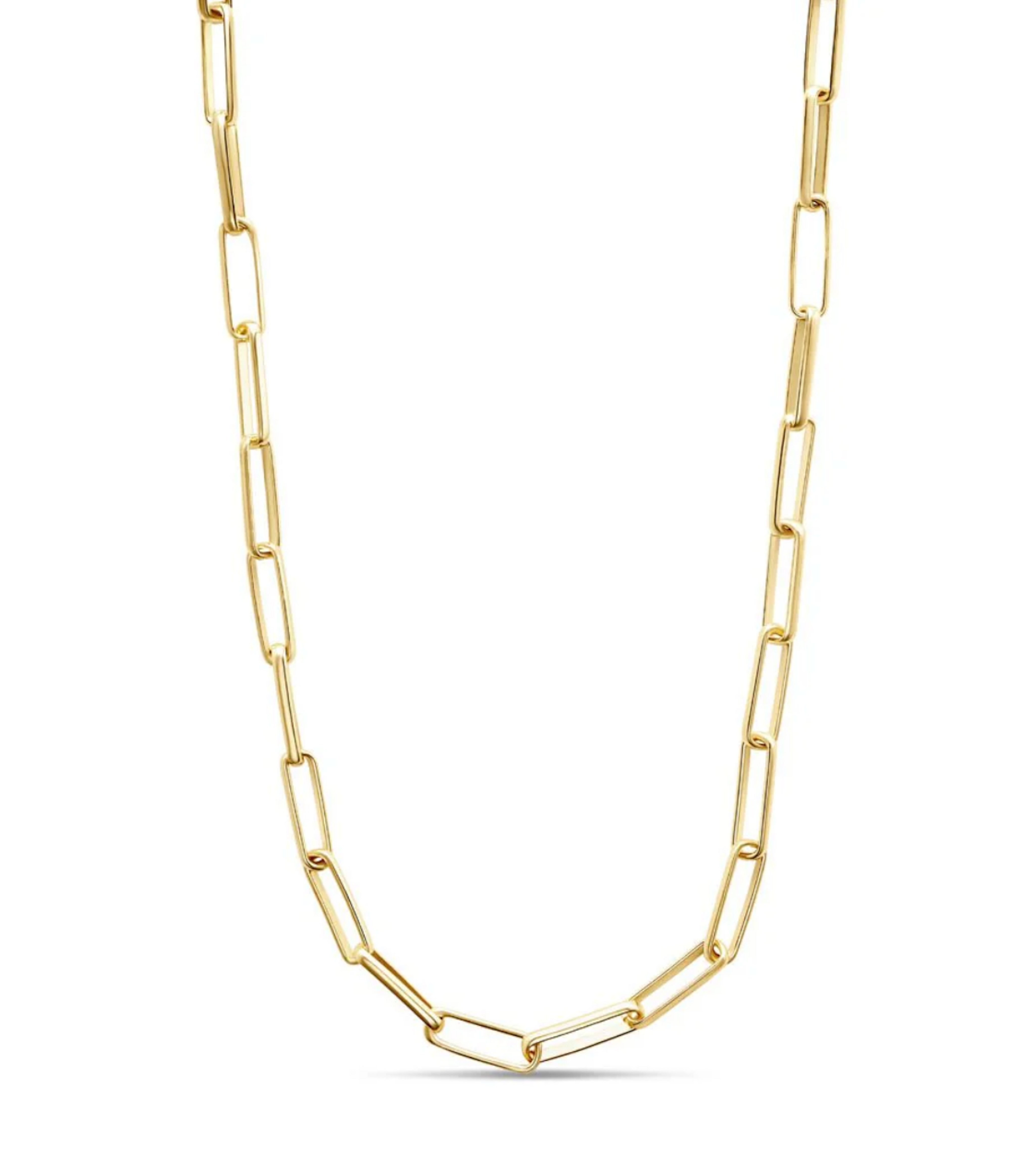PAPERCLIP CHAIN NECKLACE