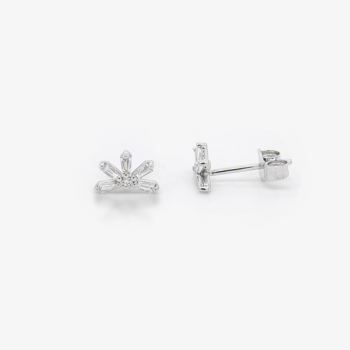 FANCY DIAMOND STUDS, SMALL